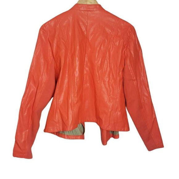 Orange Ashley Stewart Jacket Size 18 - Picture 3 of 14